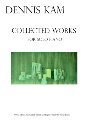Cover of "Collected Works for Piano"